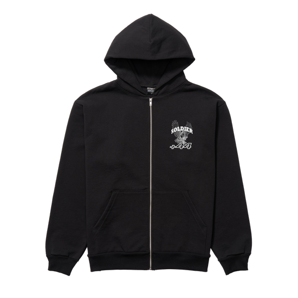 SOLDIER RACER ZIP-UP HOODIE