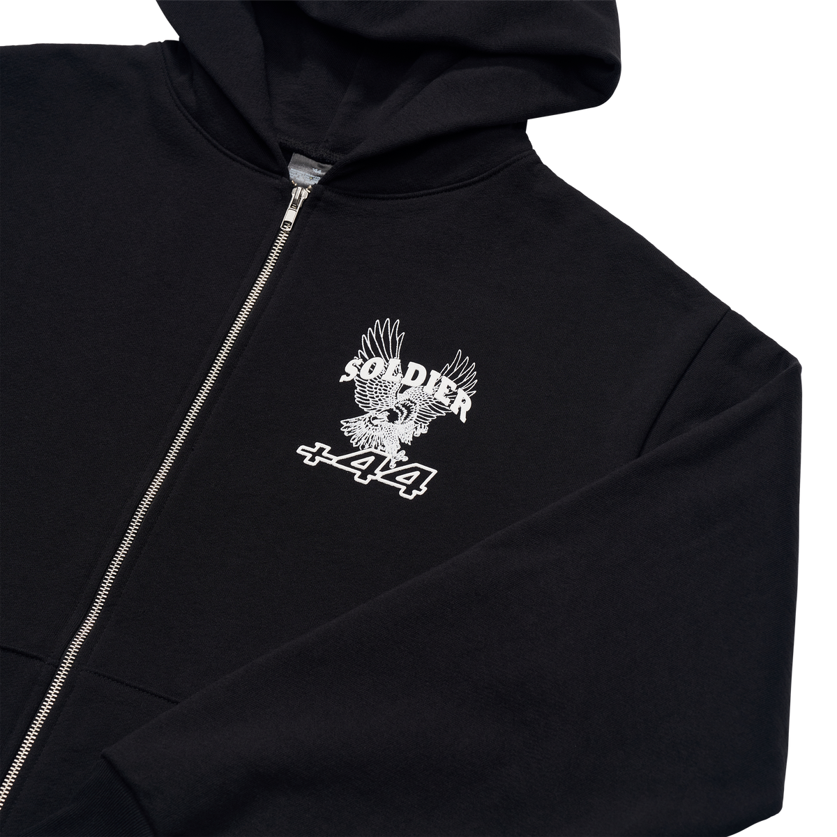 SOLDIER RACER ZIP-UP HOODIE