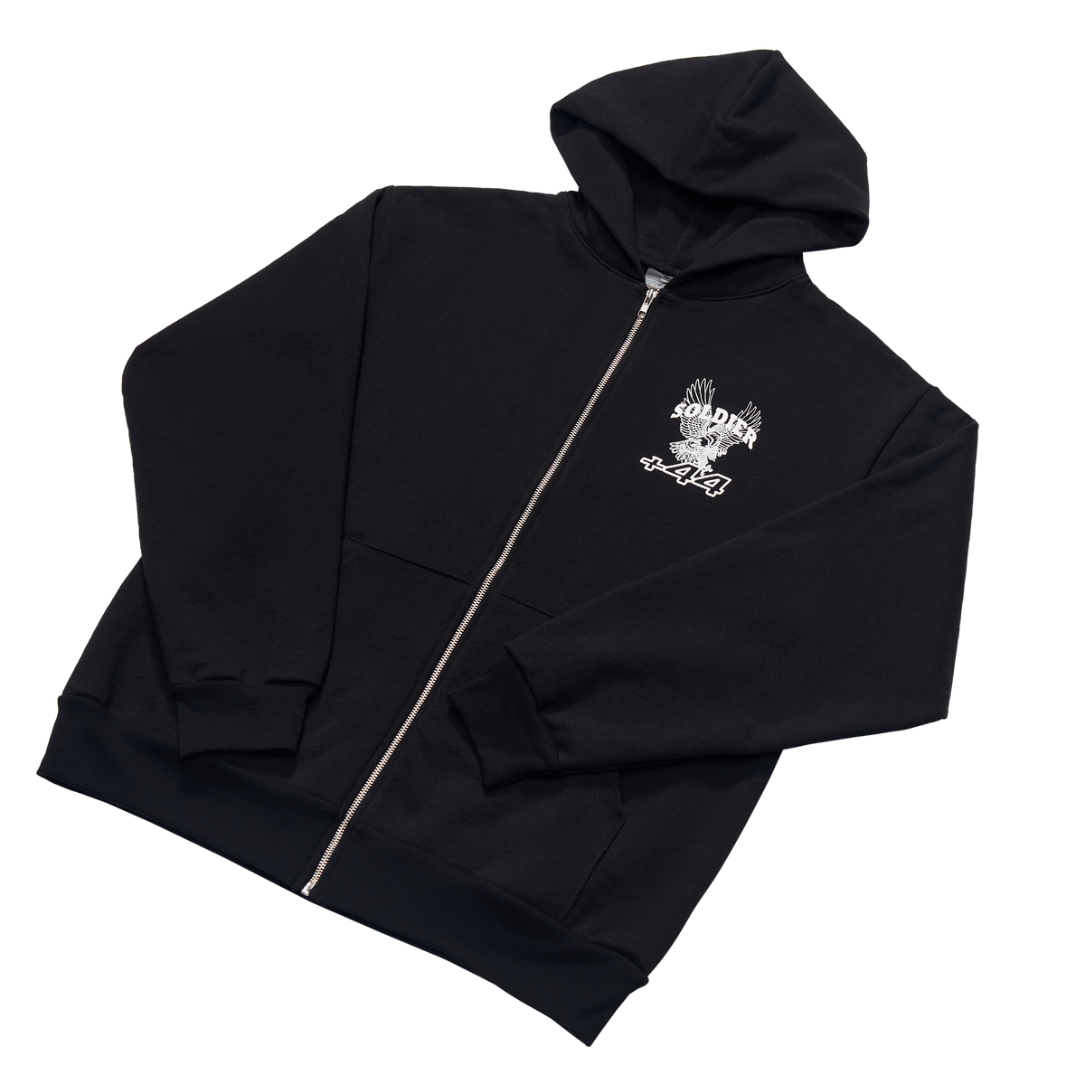 SOLDIER RACER ZIP-UP HOODIE