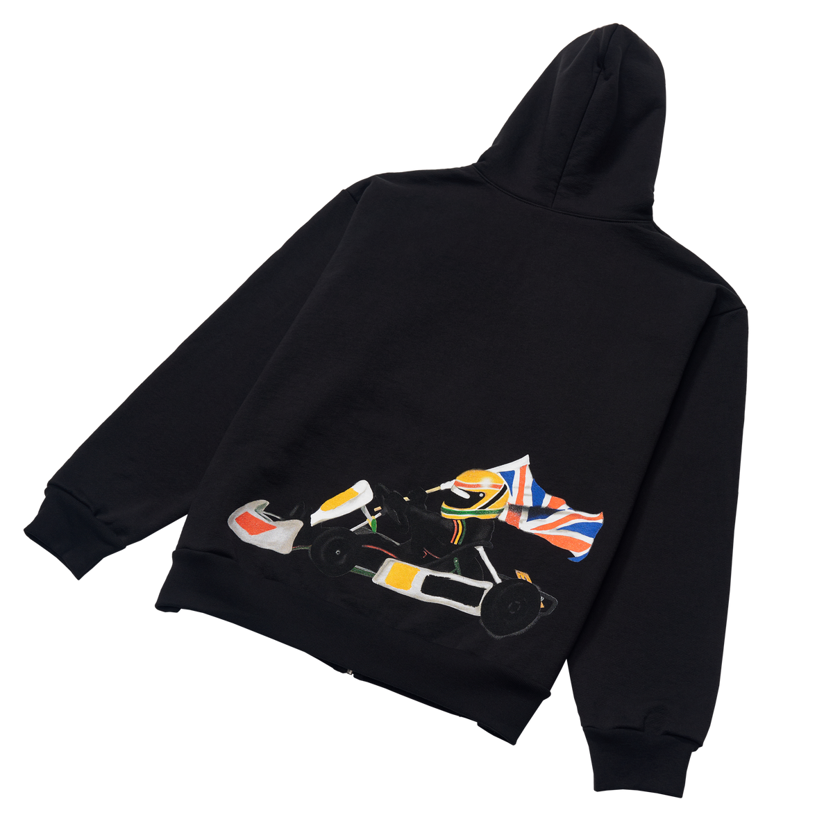 SOLDIER RACER ZIP-UP HOODIE
