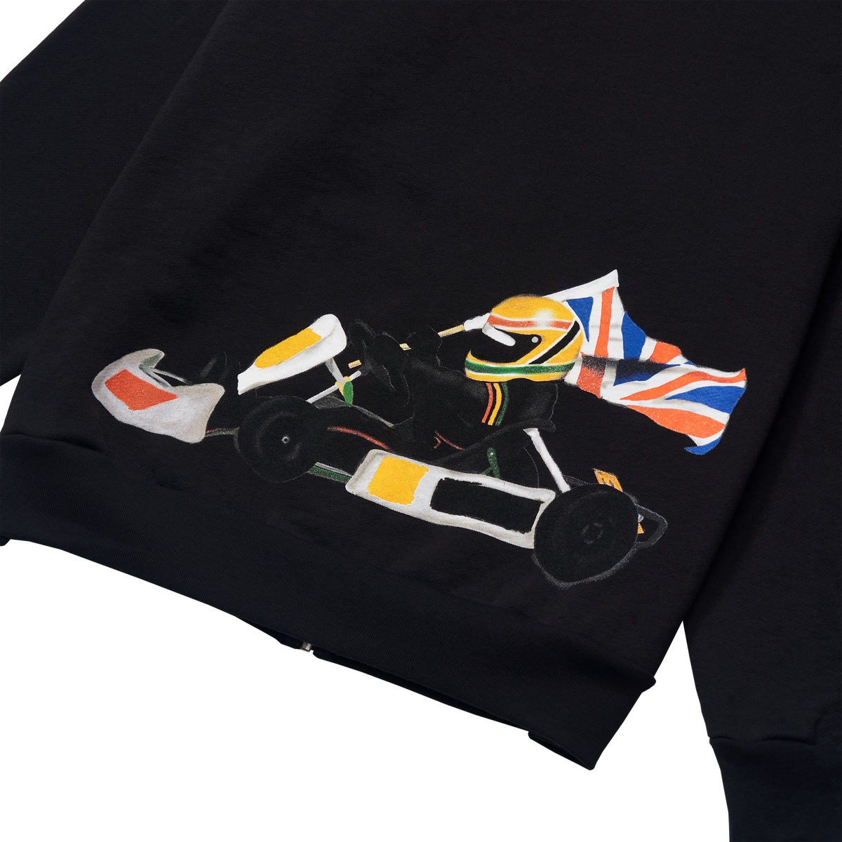 SOLDIER RACER ZIP-UP HOODIE