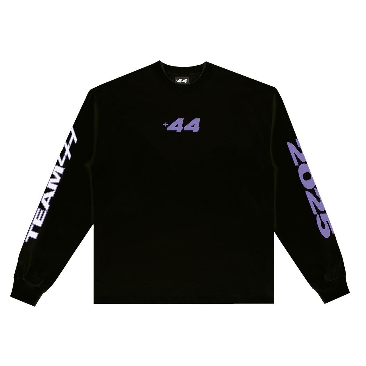 +44 2025 Team LH L/S Black Tee