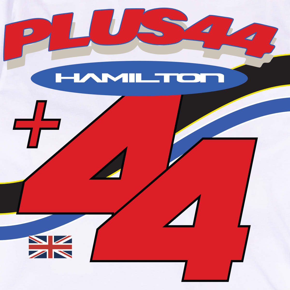 +44 Hamilton Moto L/S Tee - White