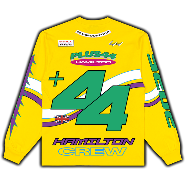 +44 Hamilton Moto L/S Tee - Yellow
