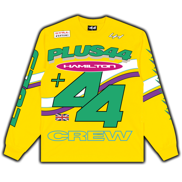 +44 Hamilton Moto L/S Tee - Yellow