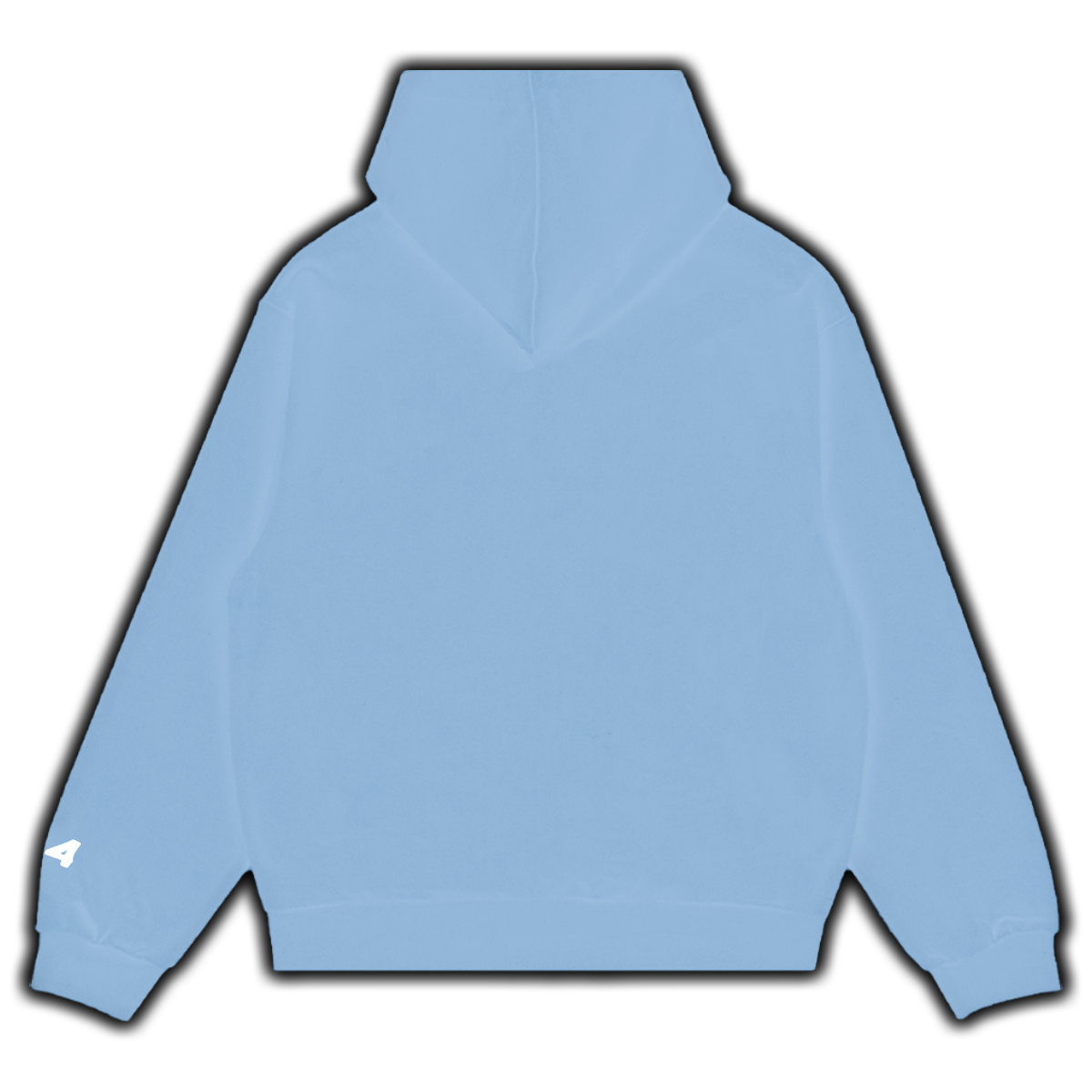 +44 PLUS44 Varsity Pullover Hoodie - Blue