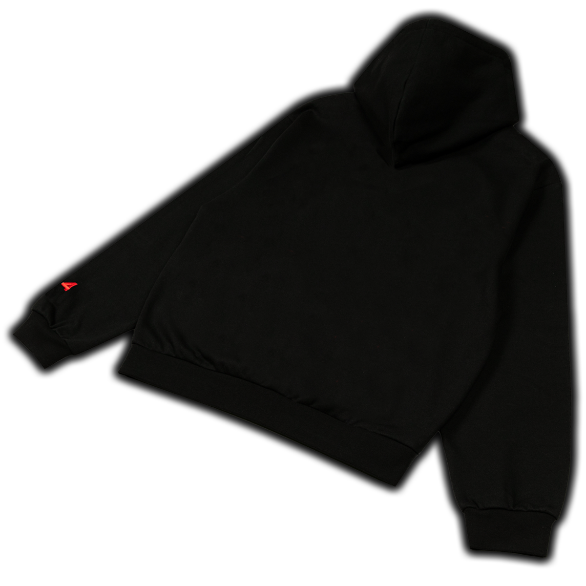 +44 PLUS44 Varsity Pullover Hoodie - Black