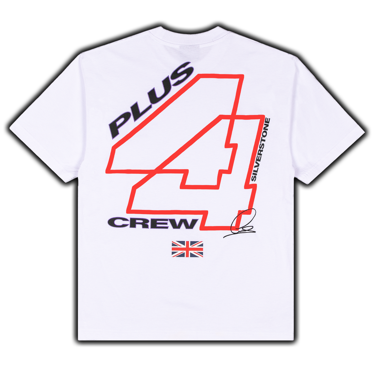 +44 Silverstone Crew 2025 Tee - White