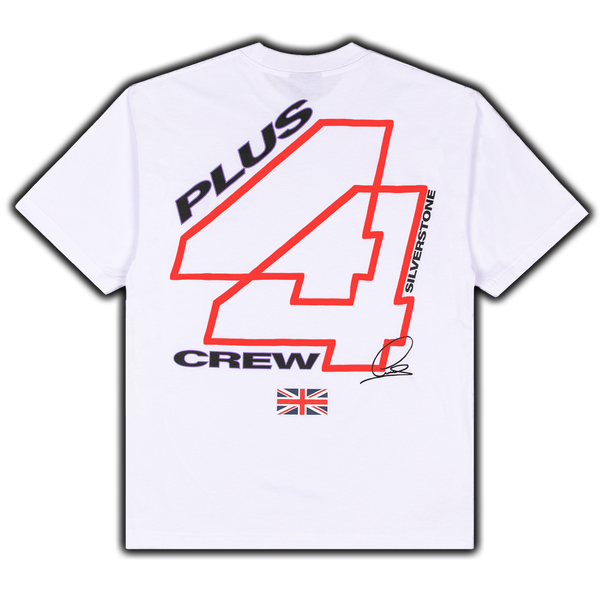 +44 Silverstone Crew 2025 Tee - White