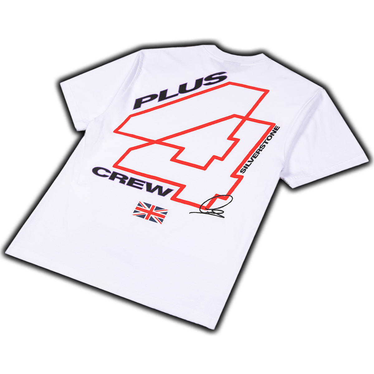 +44 Silverstone Crew 2025 Tee - White
