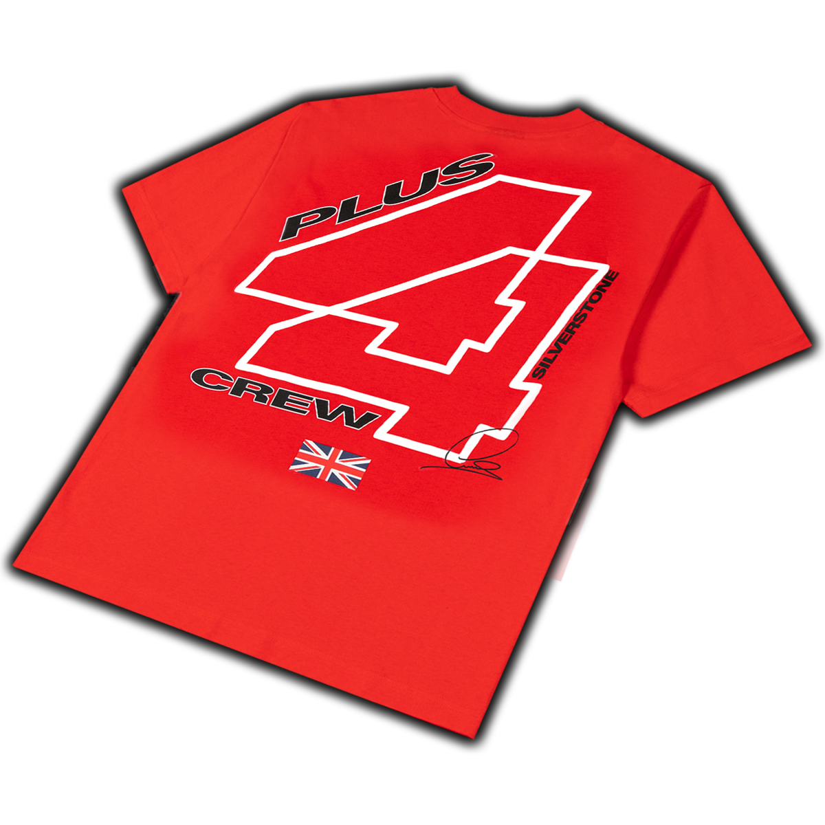 +44 Silverstone Crew 2025 Tee - Red