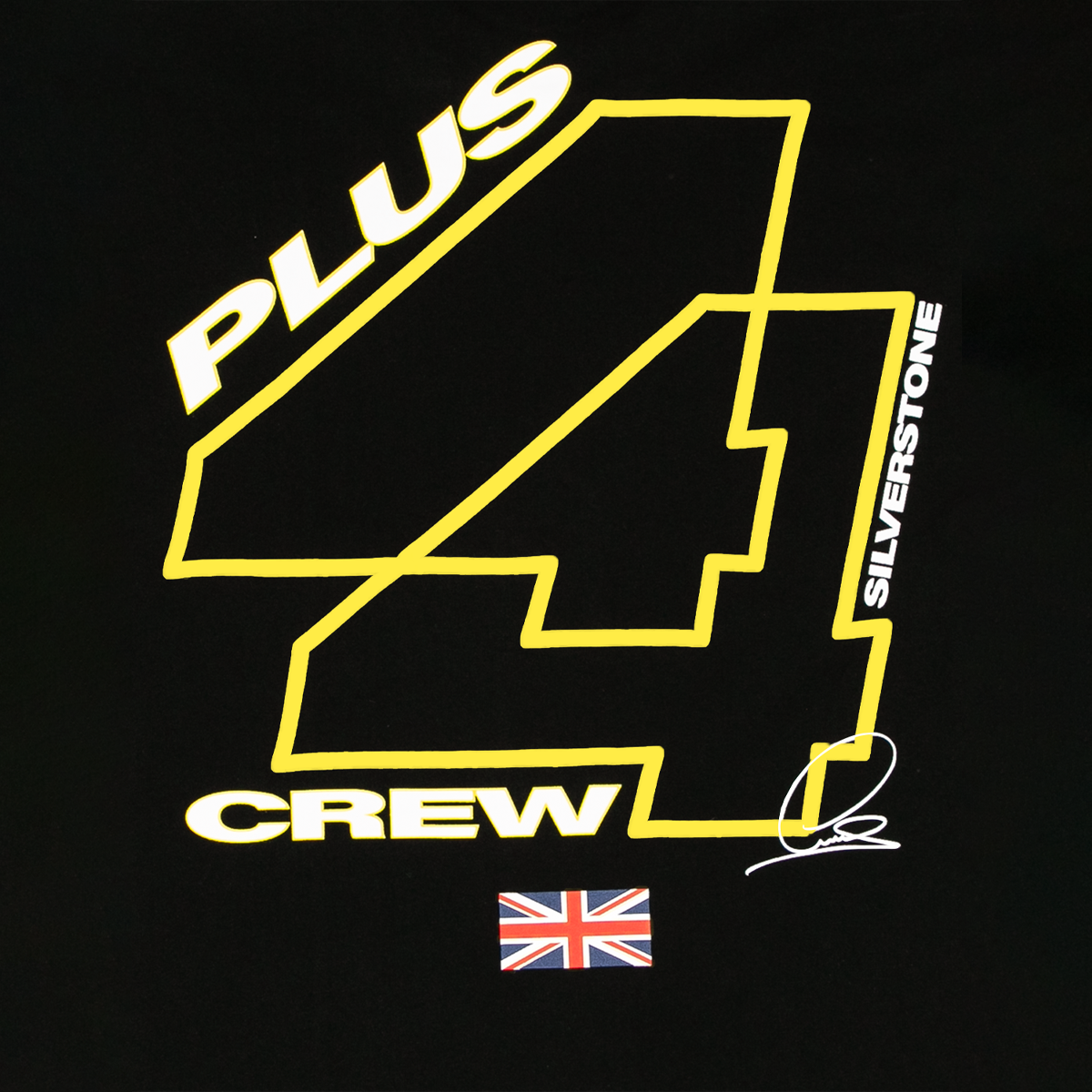+44 Silverstone Crew 2025 Tee - Black