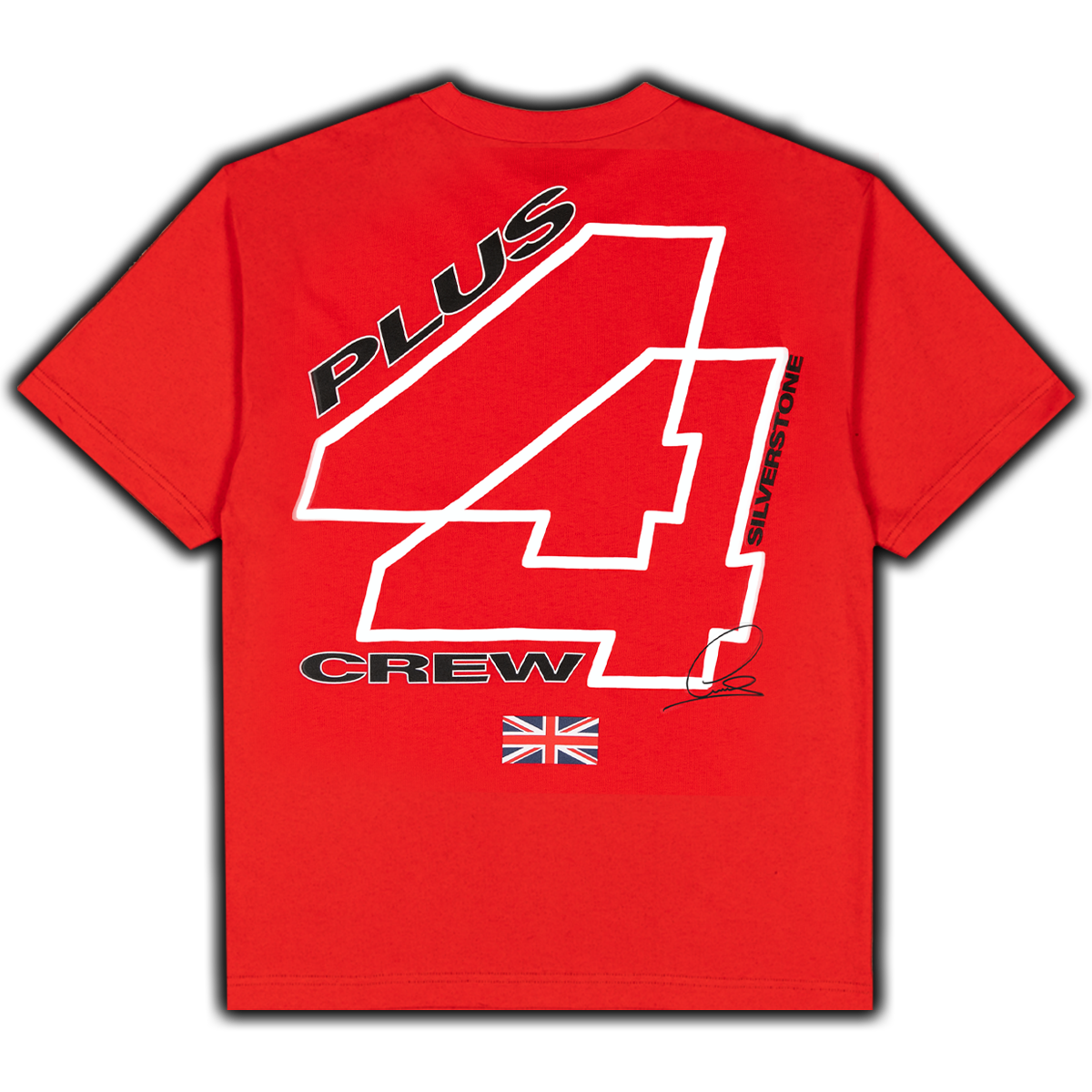 +44 Silverstone Crew 2025 Tee - Red