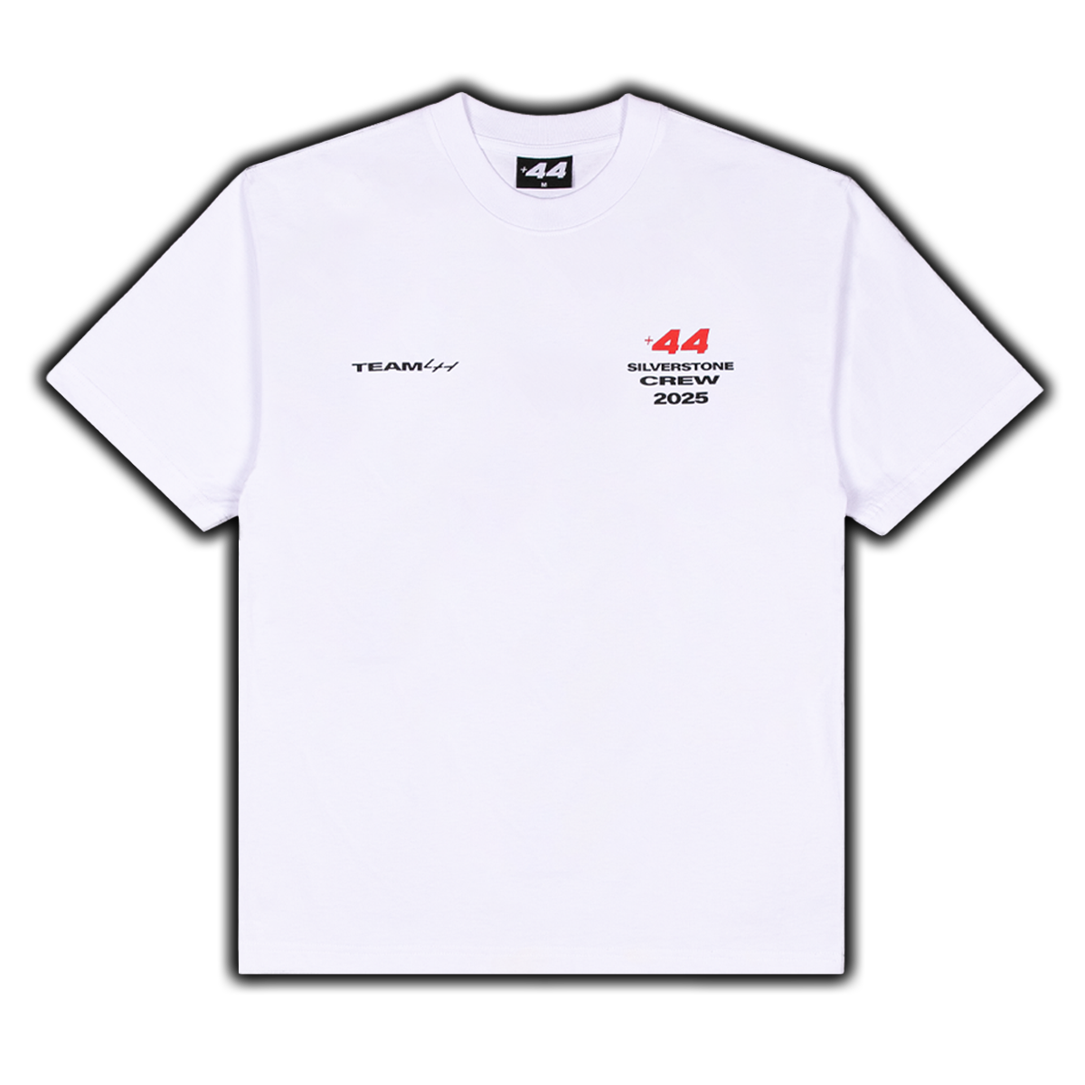 +44 Silverstone Crew 2025 Tee - White