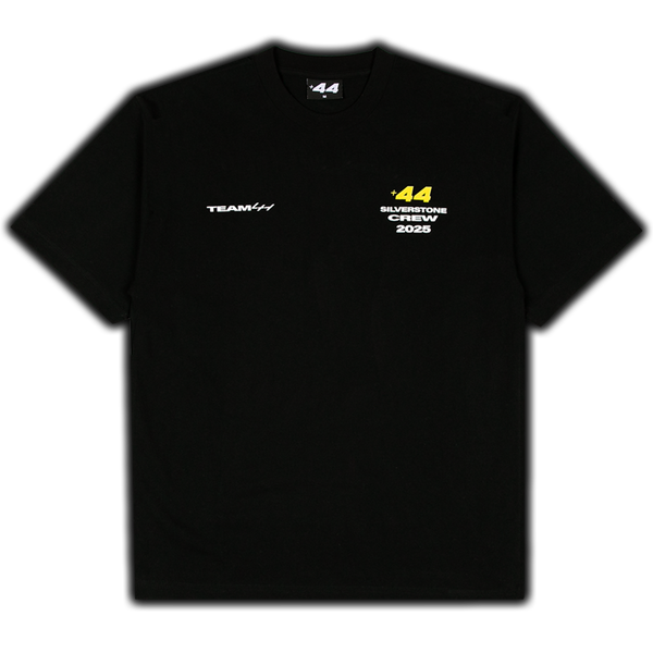 +44 Silverstone Crew 2025 Tee - Black