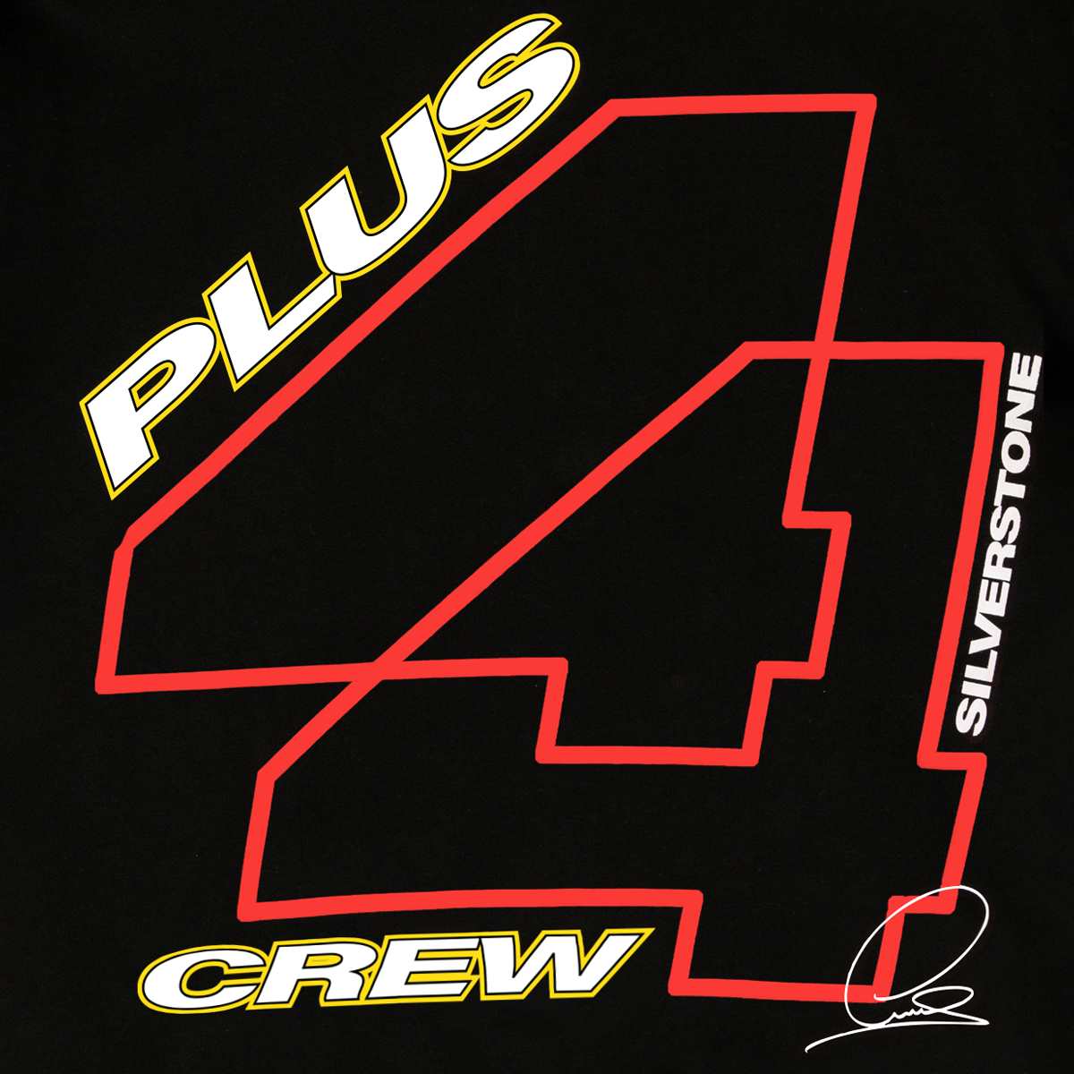 +44 Silverstone Crew 2025 Zip-Up Hoodie