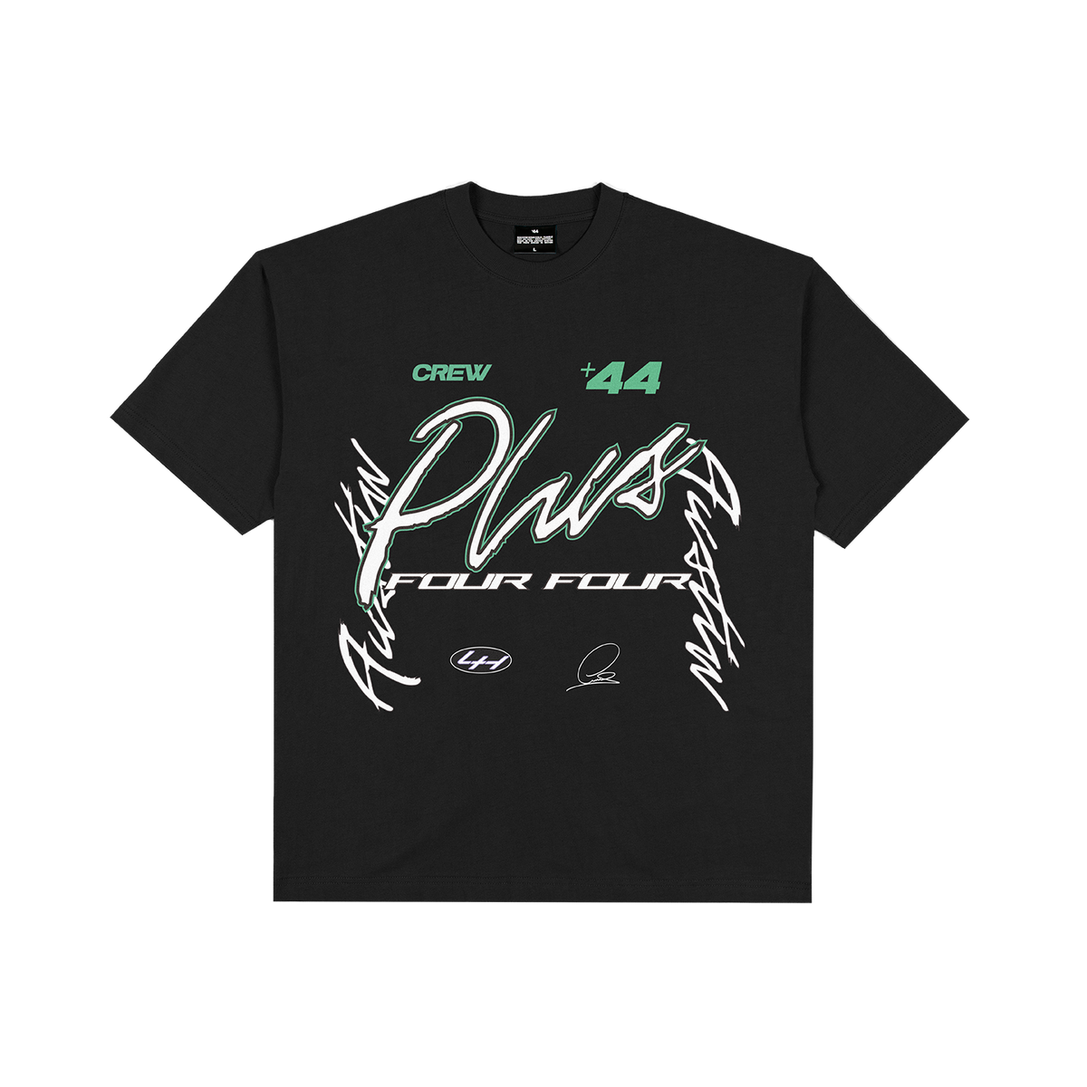 HAMILTON CREW TEE - BLACK