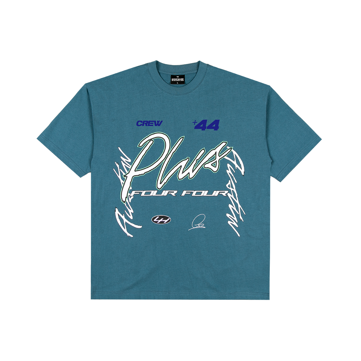 HAMILTON CREW TEE - TEAL