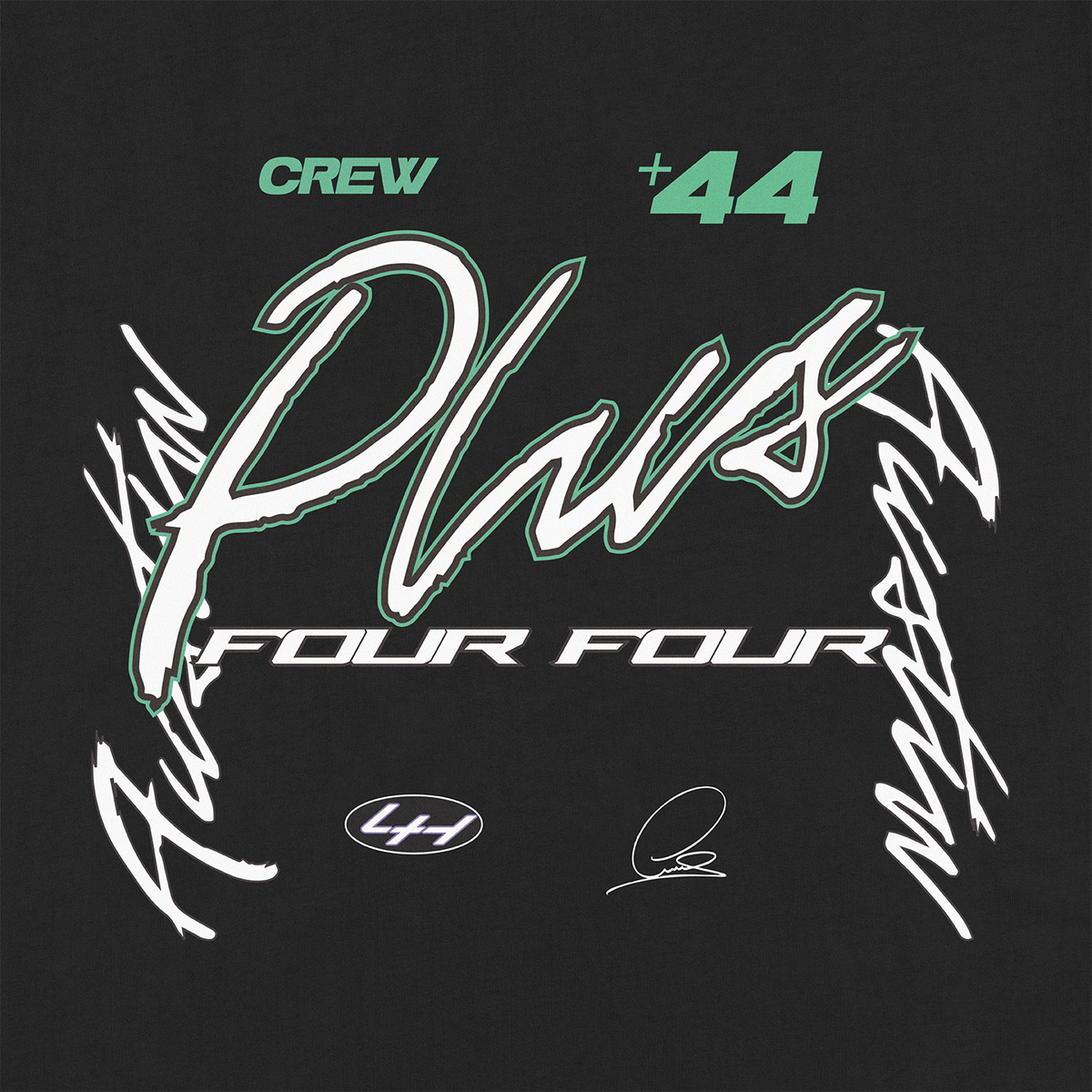 HAMILTON CREW TEE - BLACK