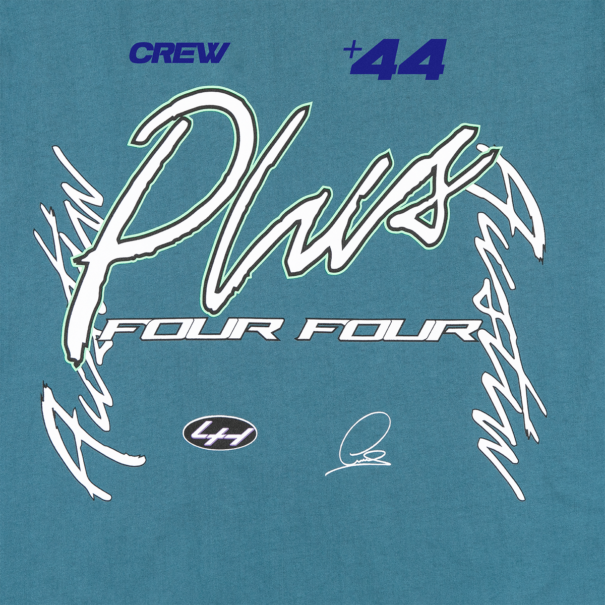 HAMILTON CREW TEE - TEAL