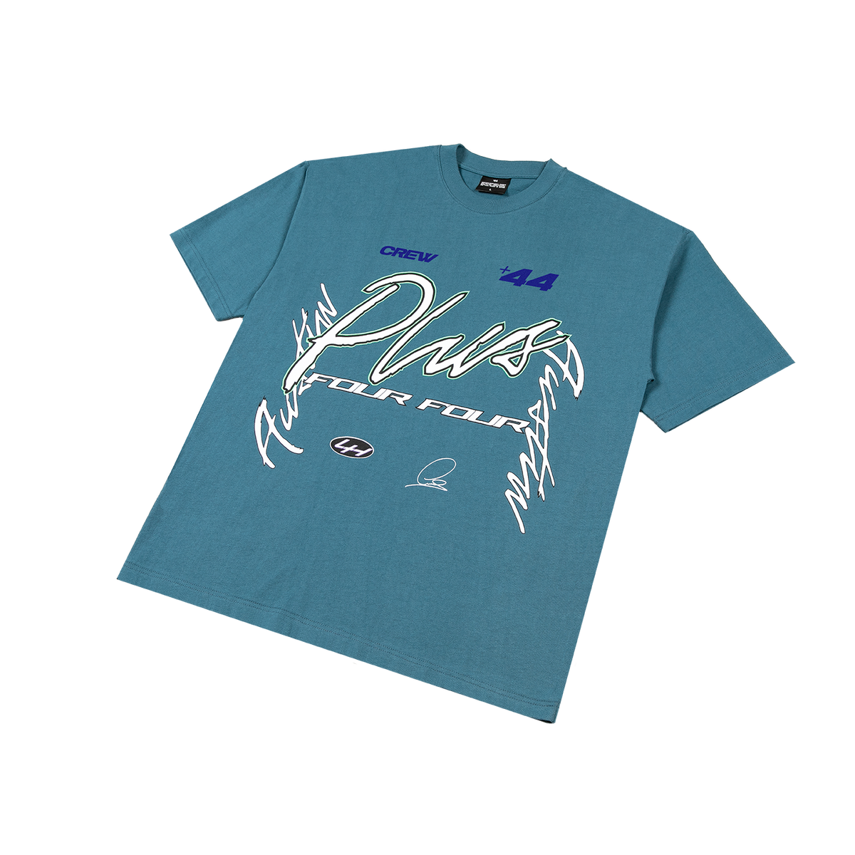 HAMILTON CREW TEE - TEAL