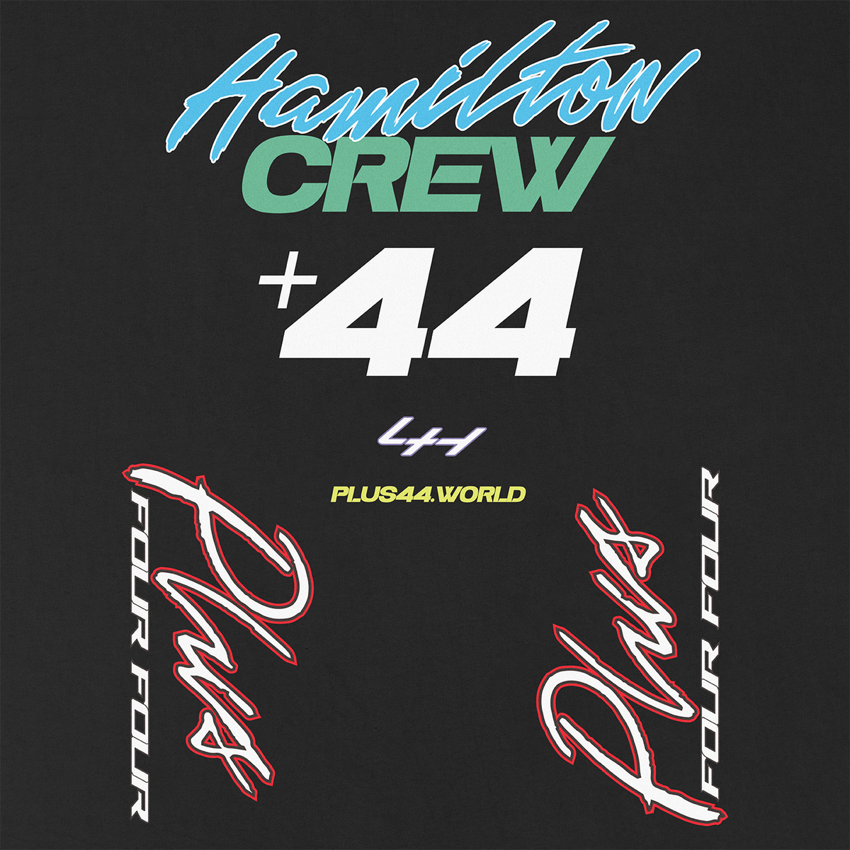 HAMILTON CREW TEE - BLACK