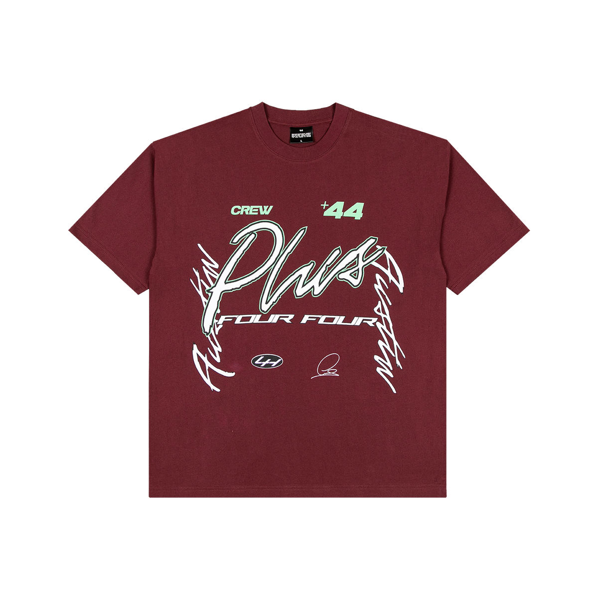 HAMILTON CREW TEE - RUBY