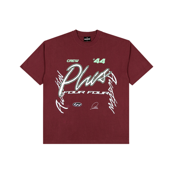 HAMILTON CREW TEE - RUBY