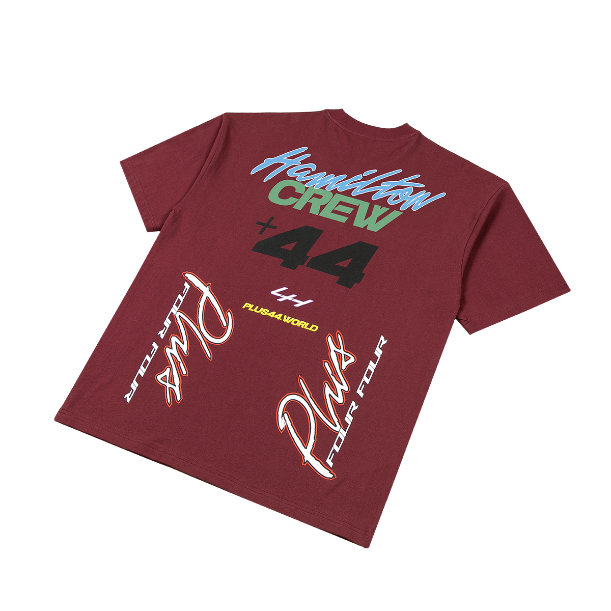 HAMILTON CREW TEE - RUBY