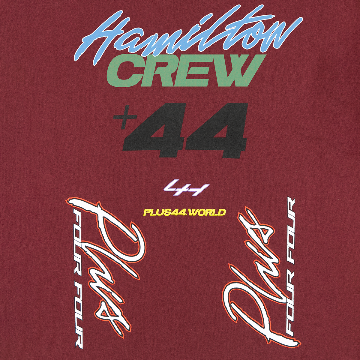 HAMILTON CREW TEE - RUBY