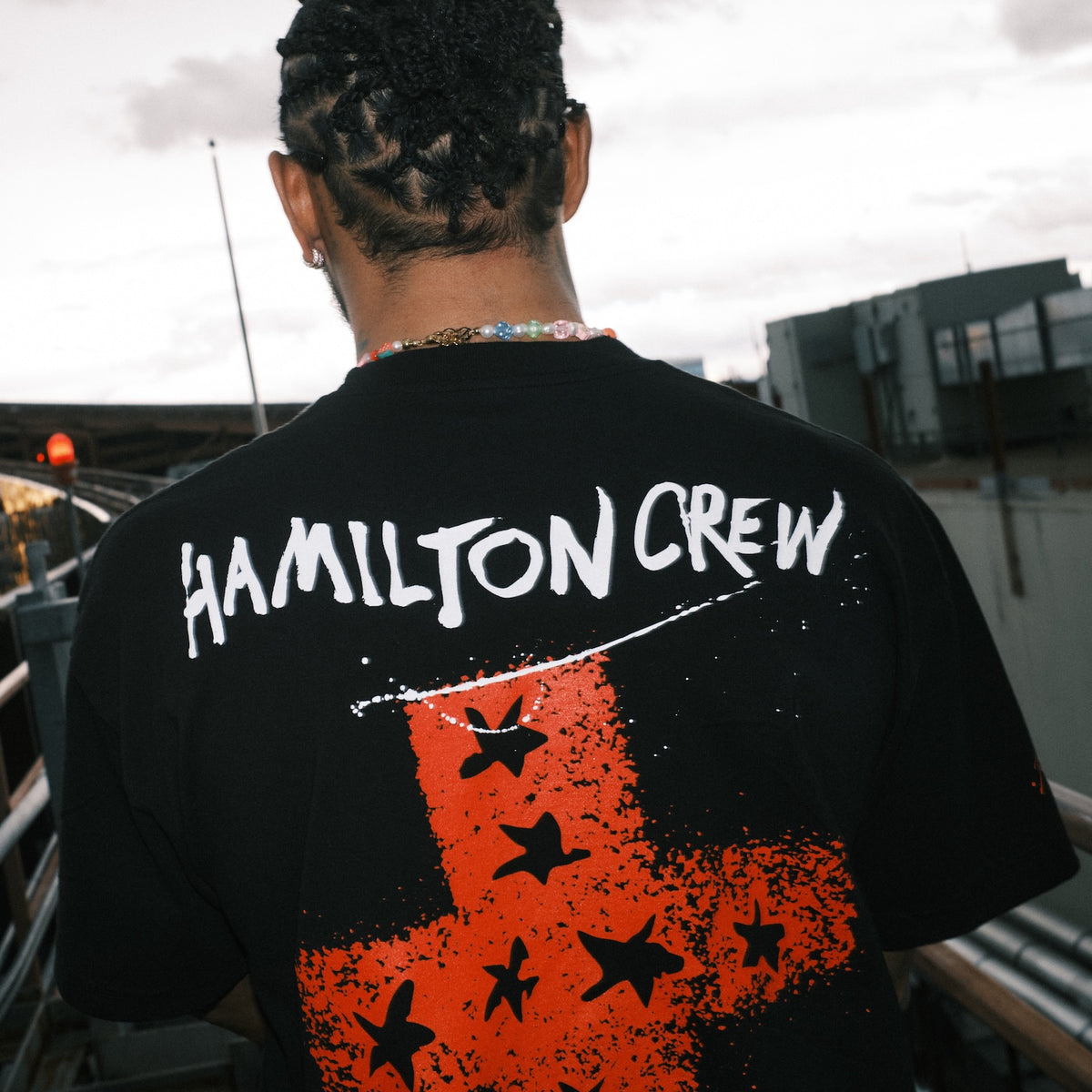 Steadman Stars Classic Short Sleeve Tee - Black (Made To Order)