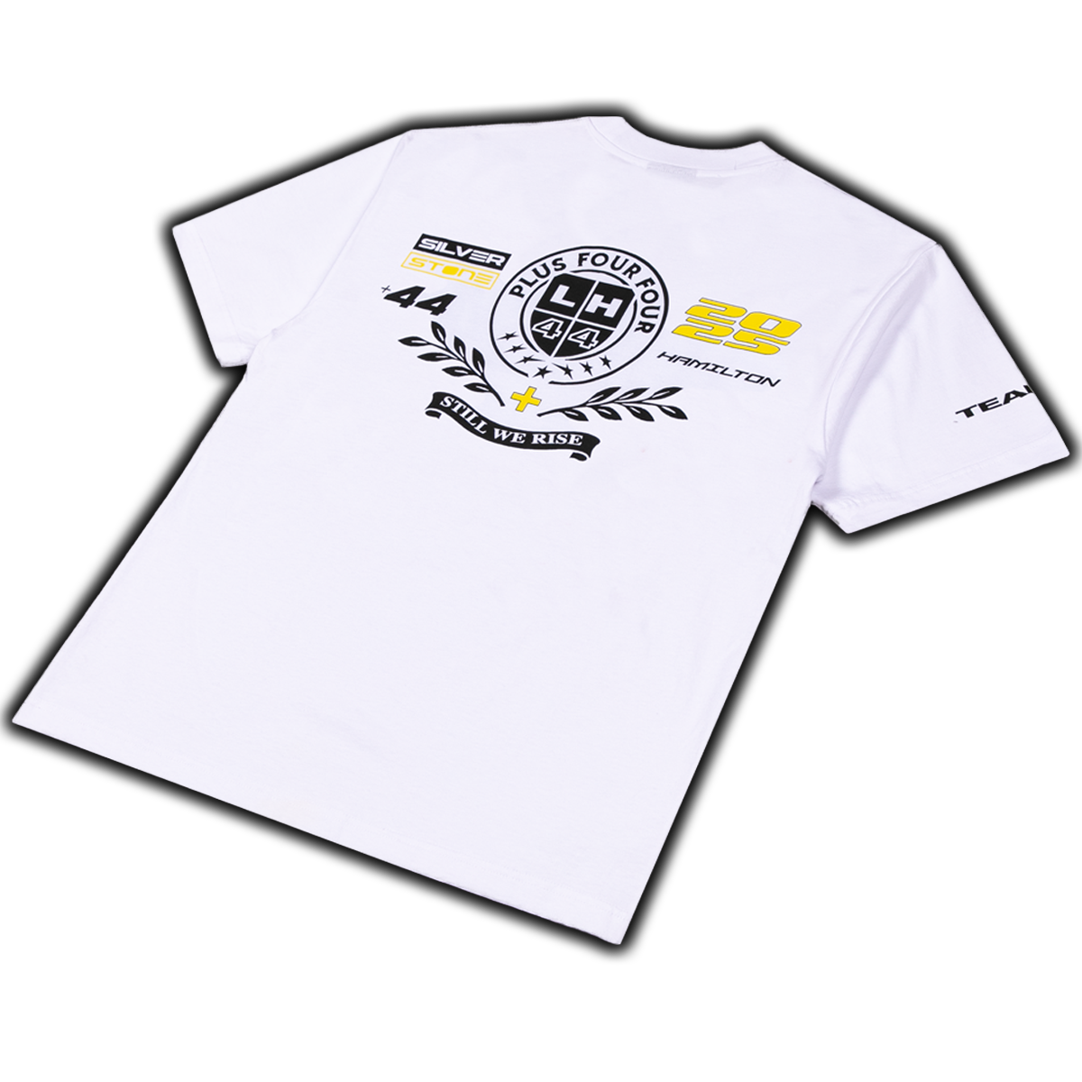 PLUS44 Varsity Tee - White