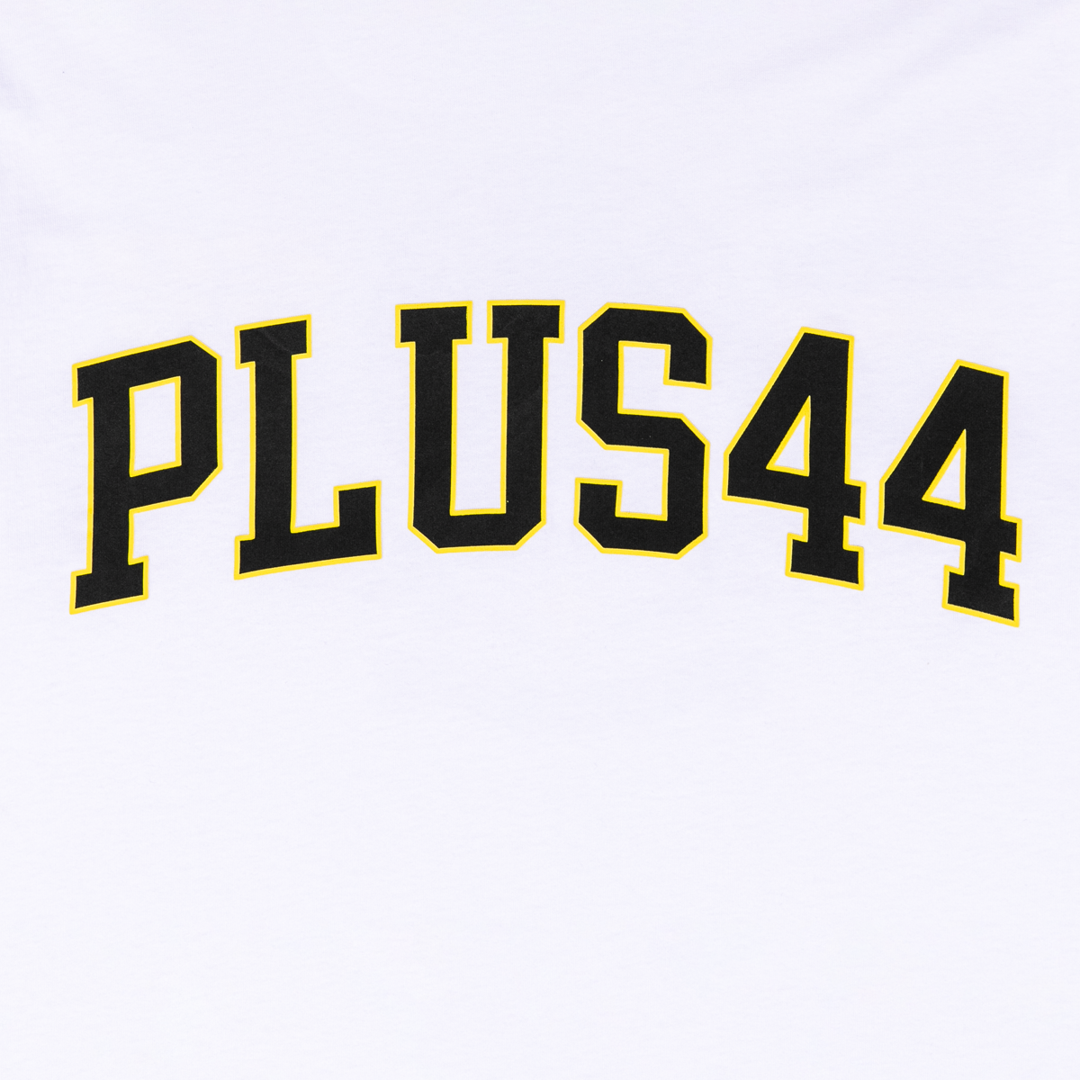 PLUS44 Varsity Tee - White