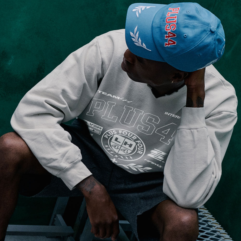 +44 PLUS44 Varsity Crewneck Sweater
