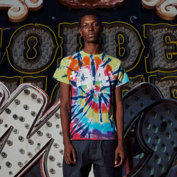 City of Lights Tie Dye Classic Short Sleeve Tee - Lava Lamp