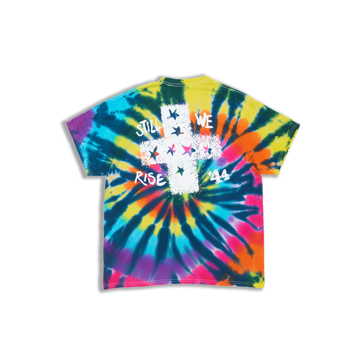 City of Lights Tie Dye Classic Short Sleeve Tee - Lava Lamp