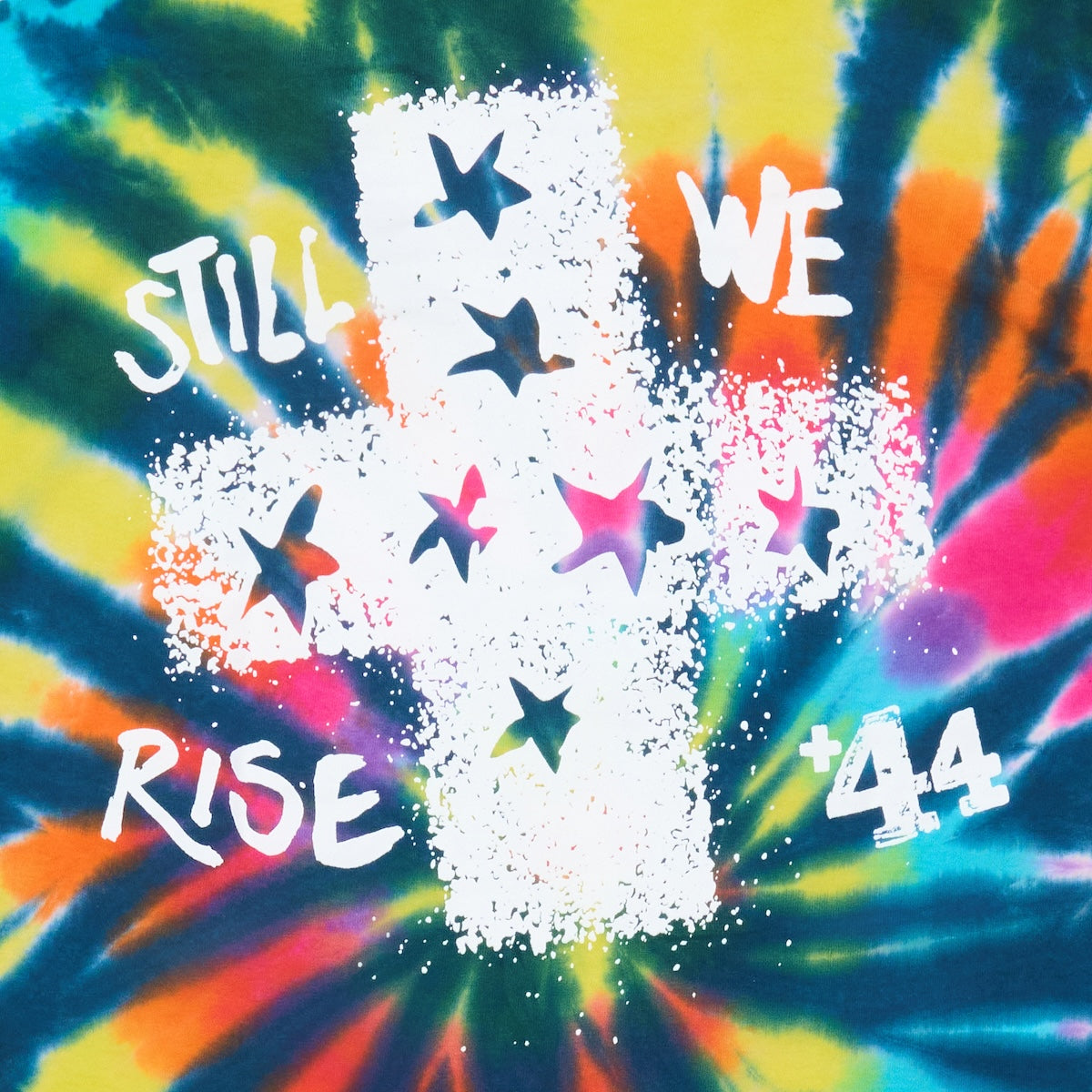 City of Lights Tie Dye Classic Short Sleeve Tee - Lava Lamp