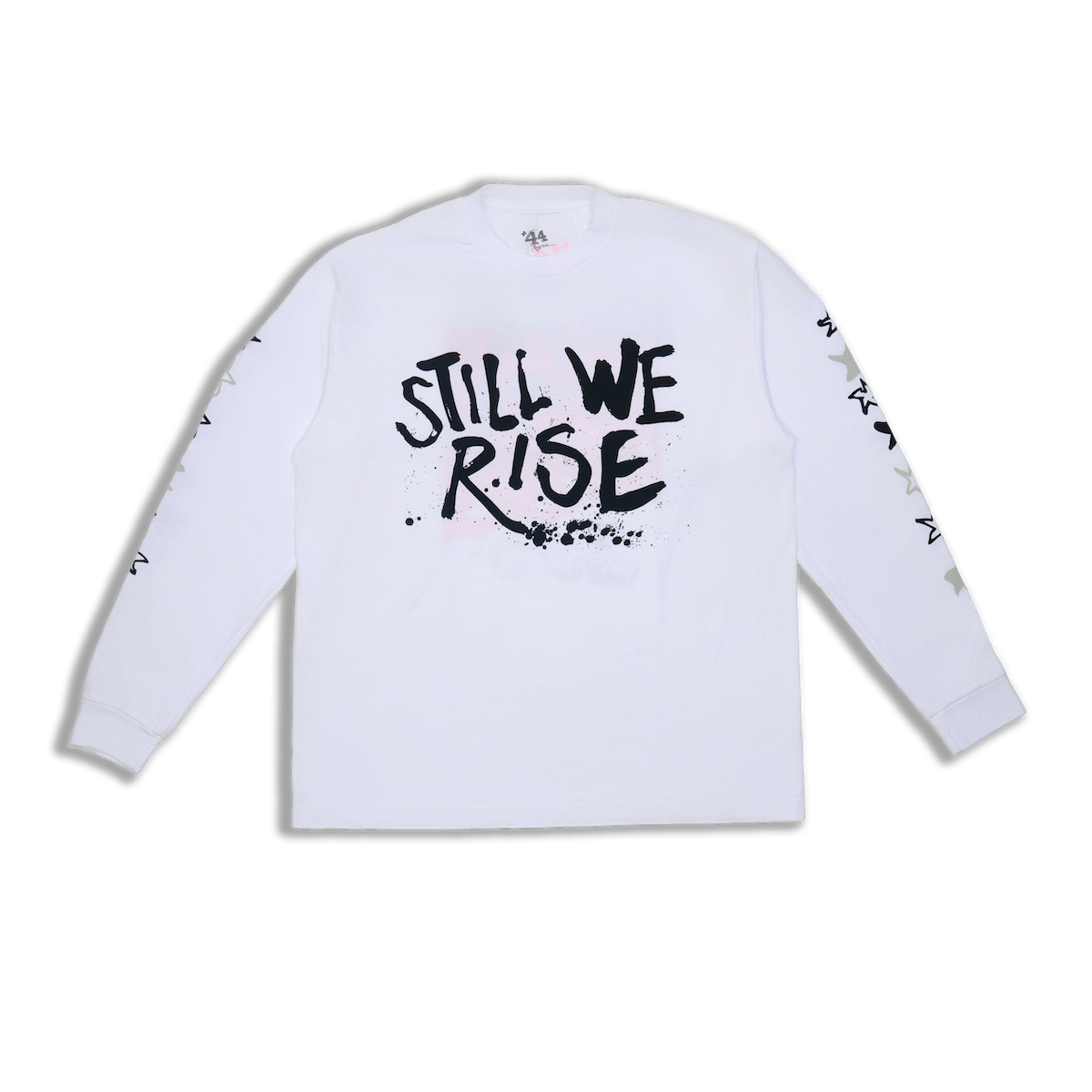 Joy Ride Classic Long Sleeve Tee - White (Made To Order)