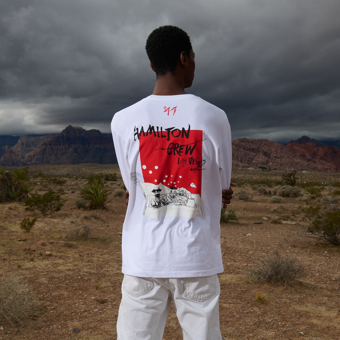 Joy Ride Classic Long Sleeve Tee - White (Made To Order)