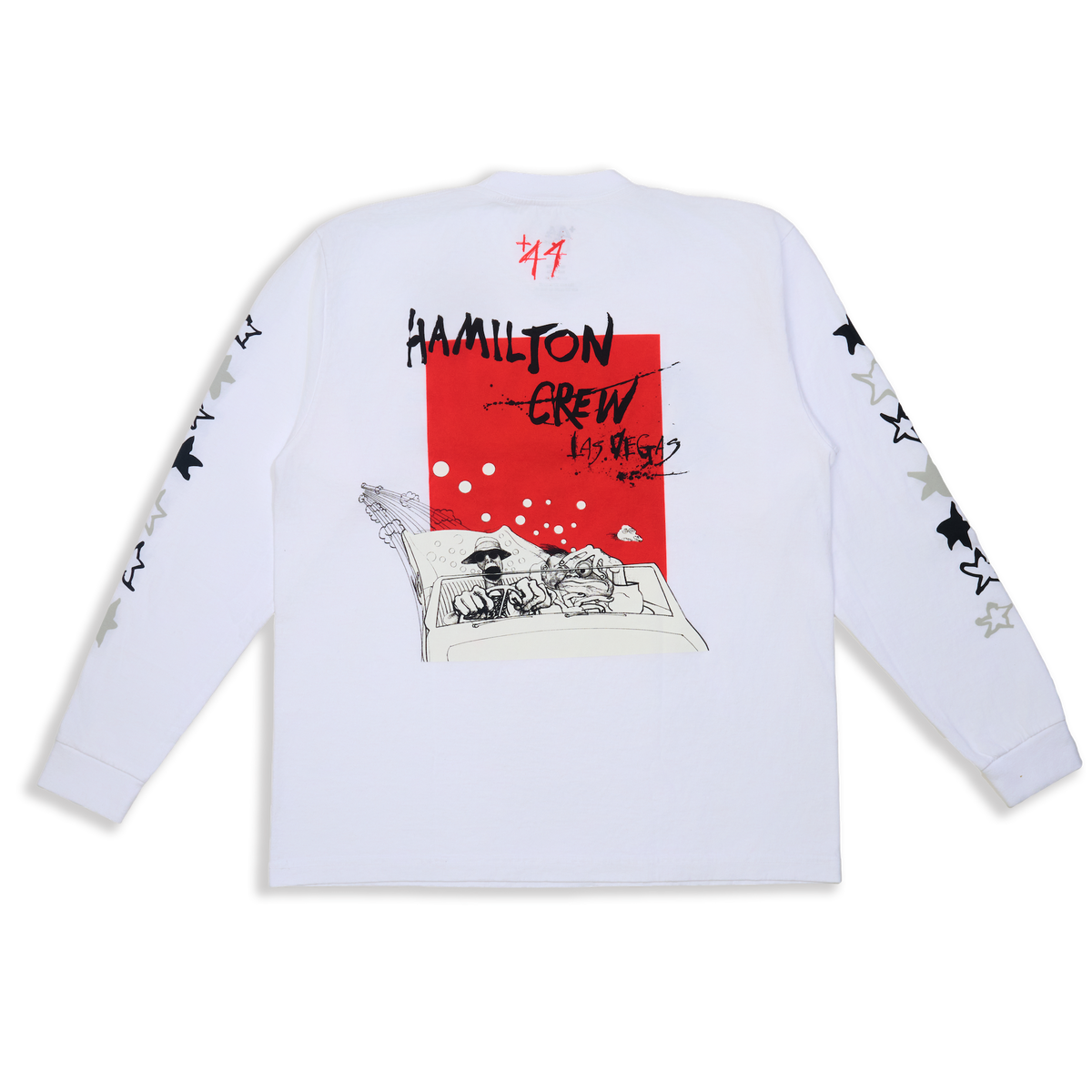 Joy Ride Classic Long Sleeve Tee - White (Made To Order)