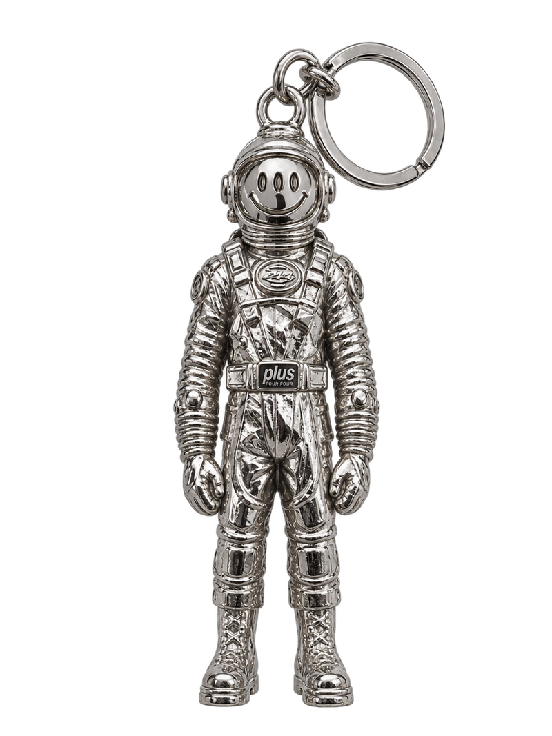 Metal Spaceman Keychain