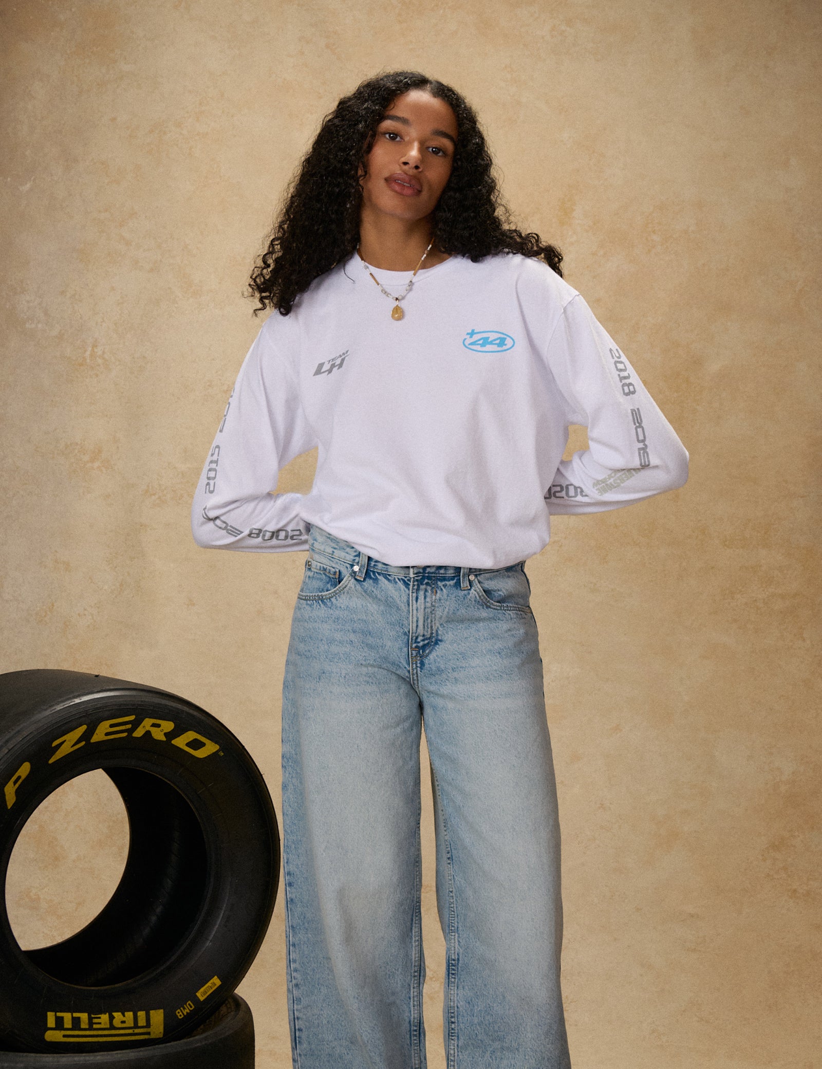 Hamilton Crew Reflective L/S Tee