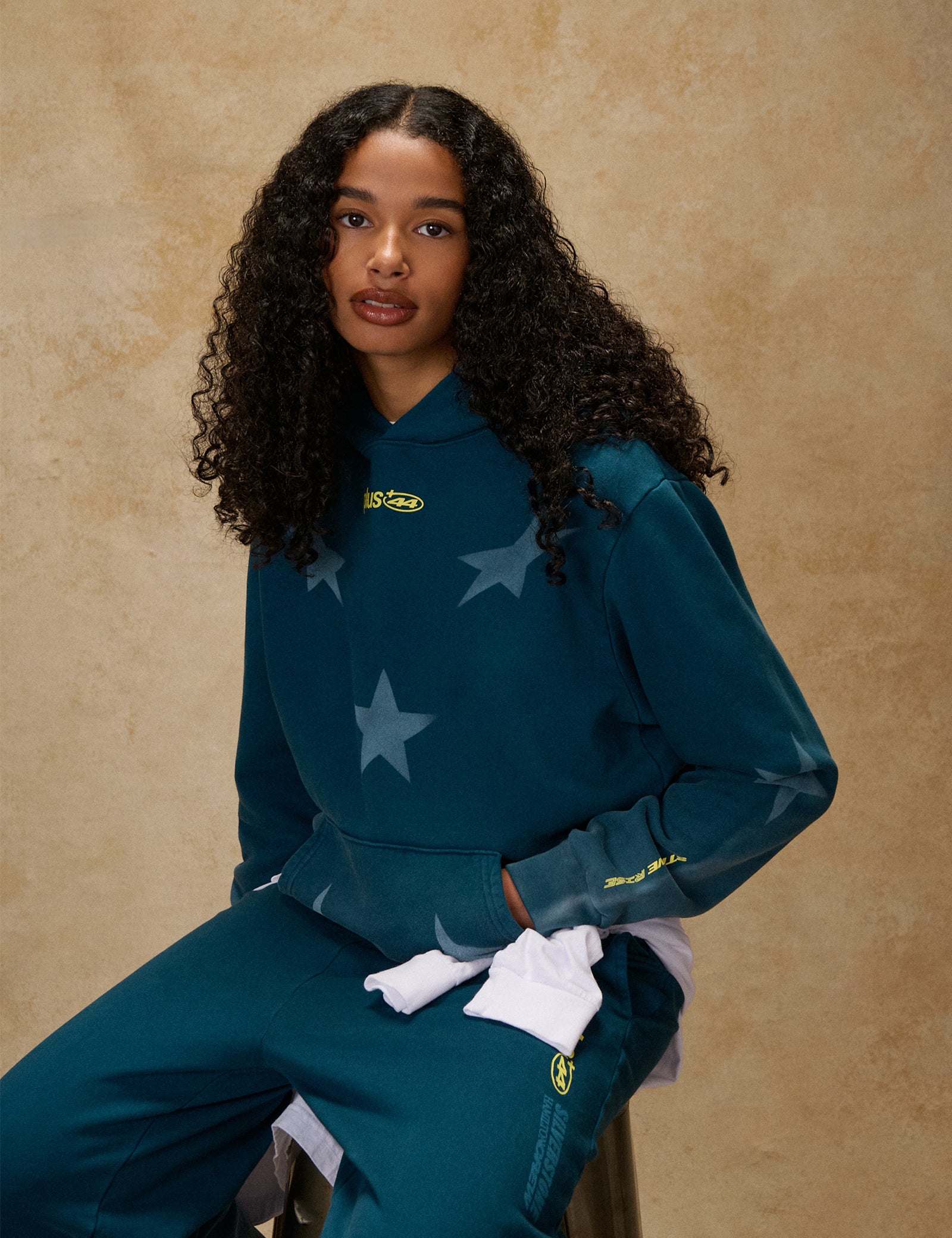 Sun Fade Star Hoodie