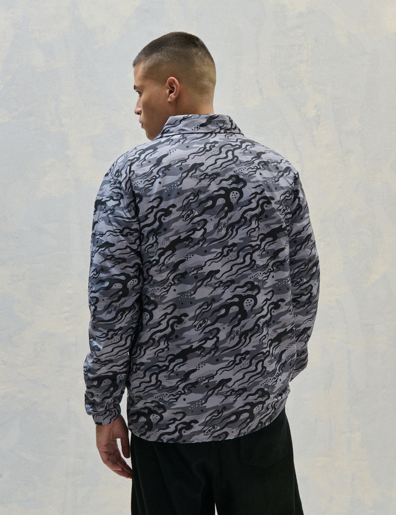 Celestial Camo Coach Jacket