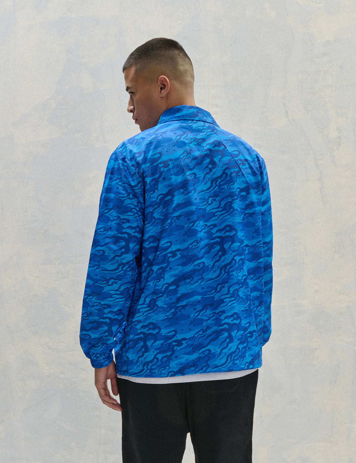 Celestial Camo Coach Jacket