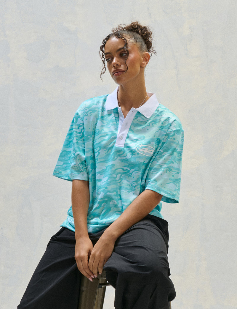 Celestial Camo Polo