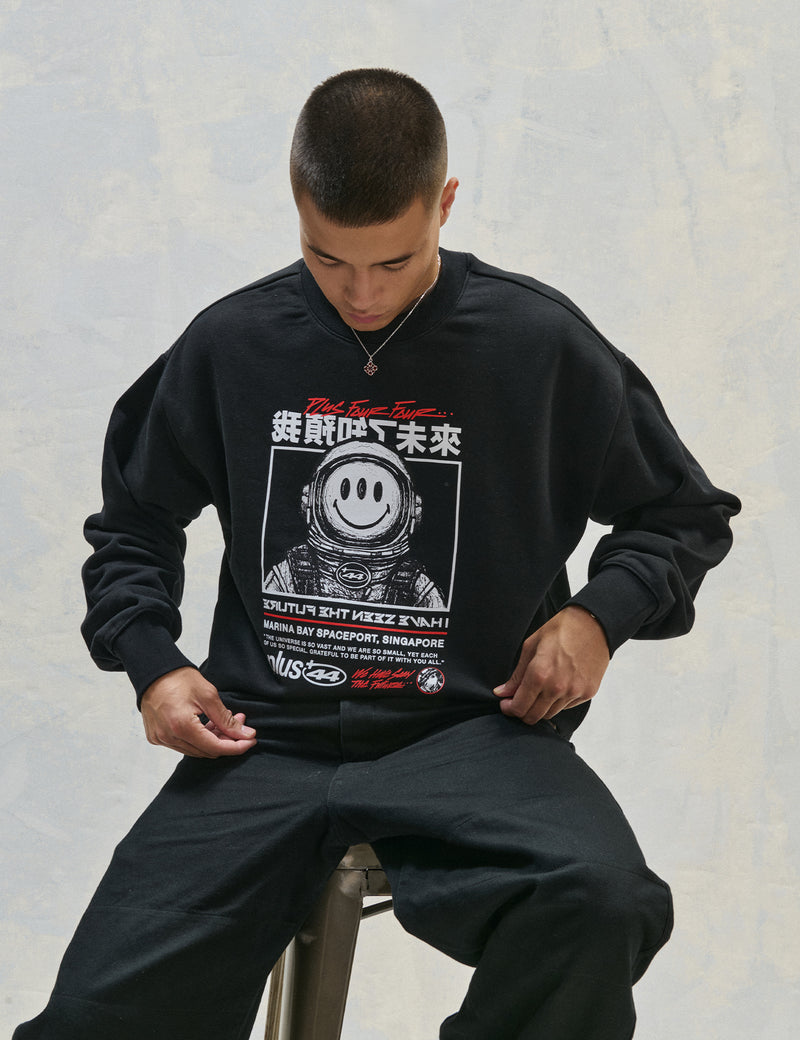 Marina Spaceport Heavyweight Crewneck