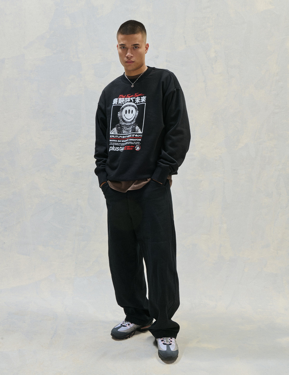 Marina Spaceport Heavyweight Crewneck