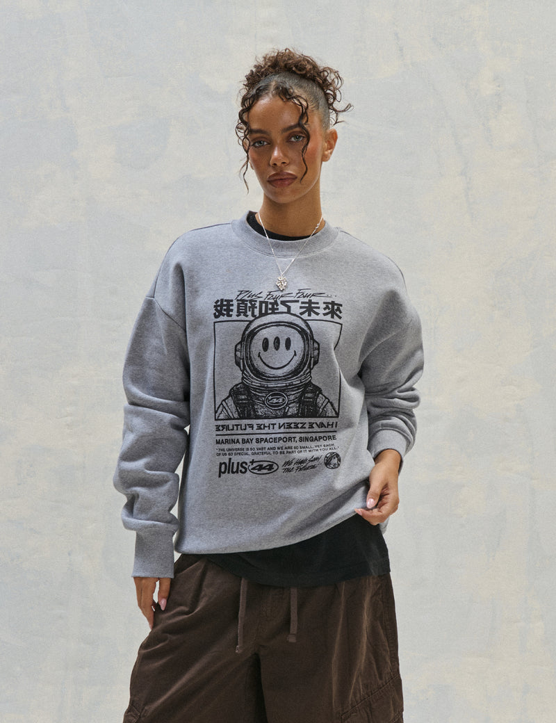 Marina Spaceport Heavyweight Crewneck