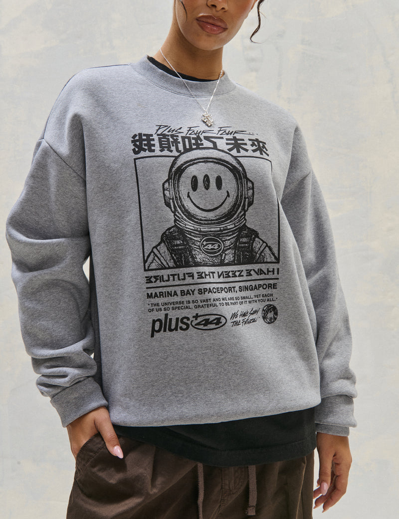 Marina Spaceport Heavyweight Crewneck